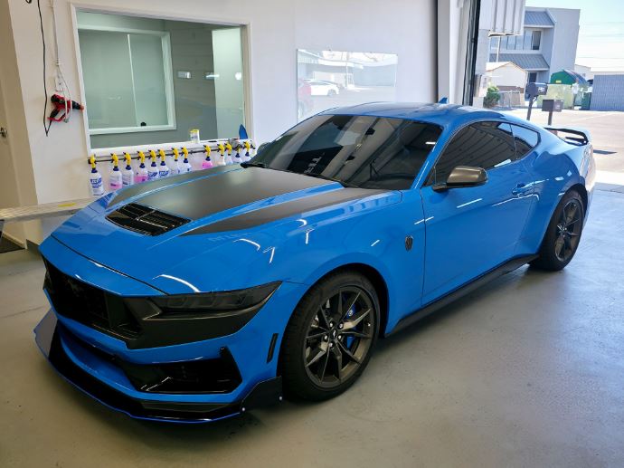 Mustang Dark Horse window tint