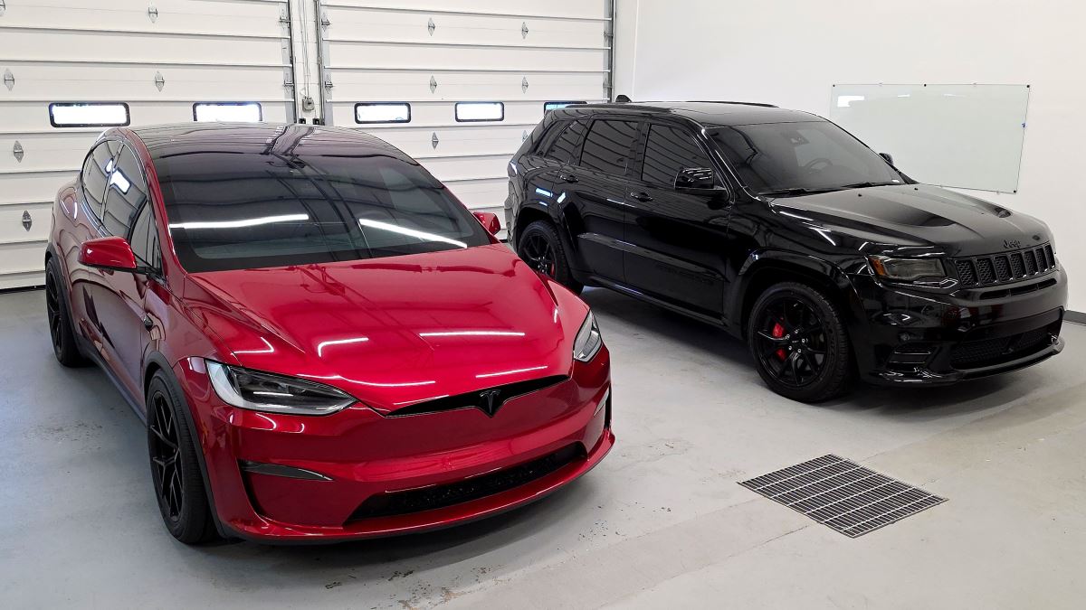 Tesla X Plaid and SRT tint