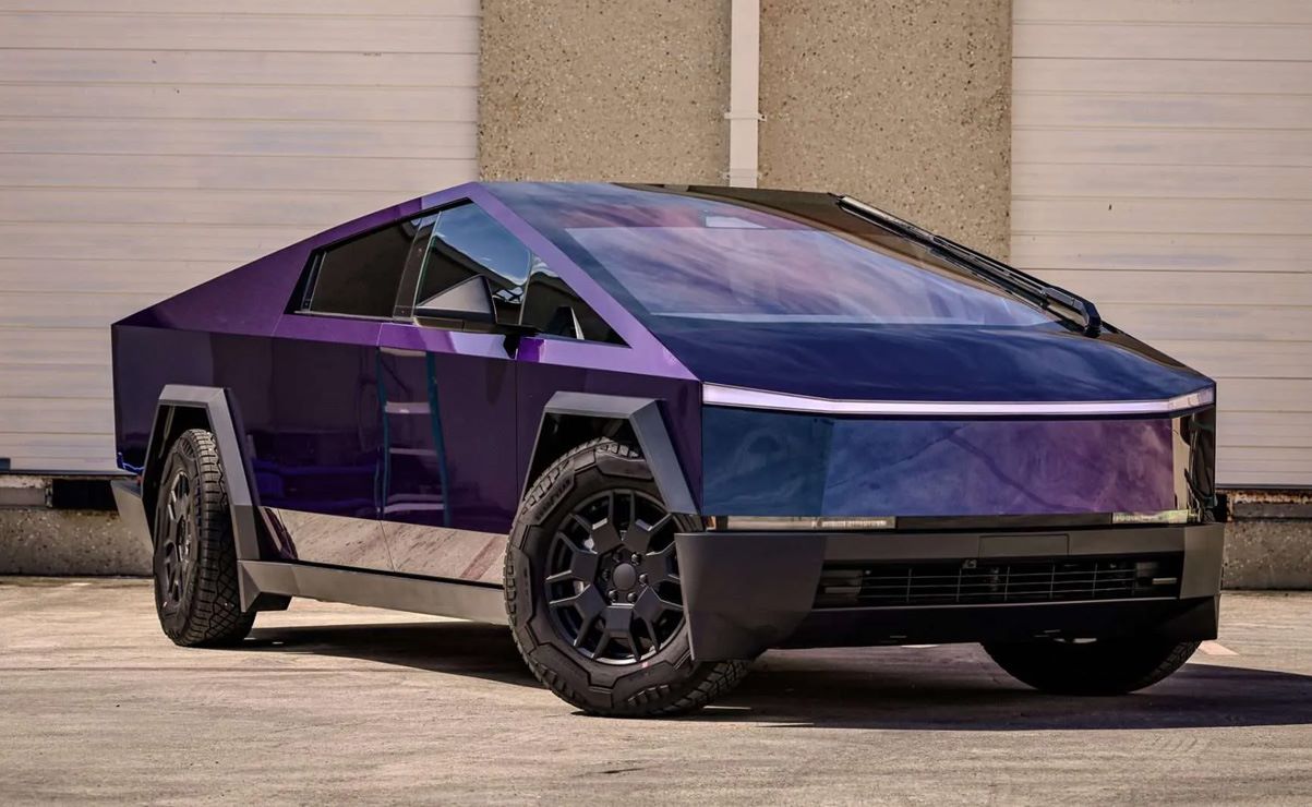 Cybertruck Purple Shift